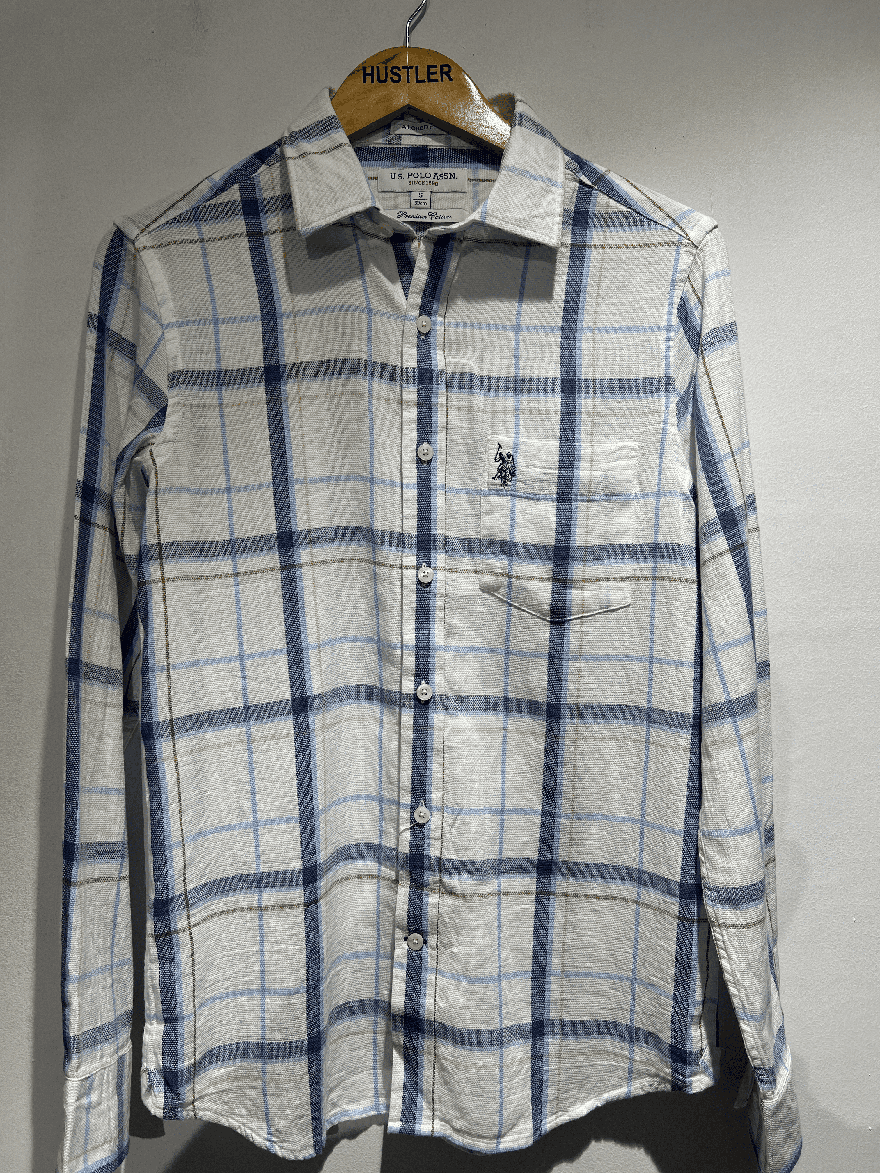US Polo | Checks shirt | Blue