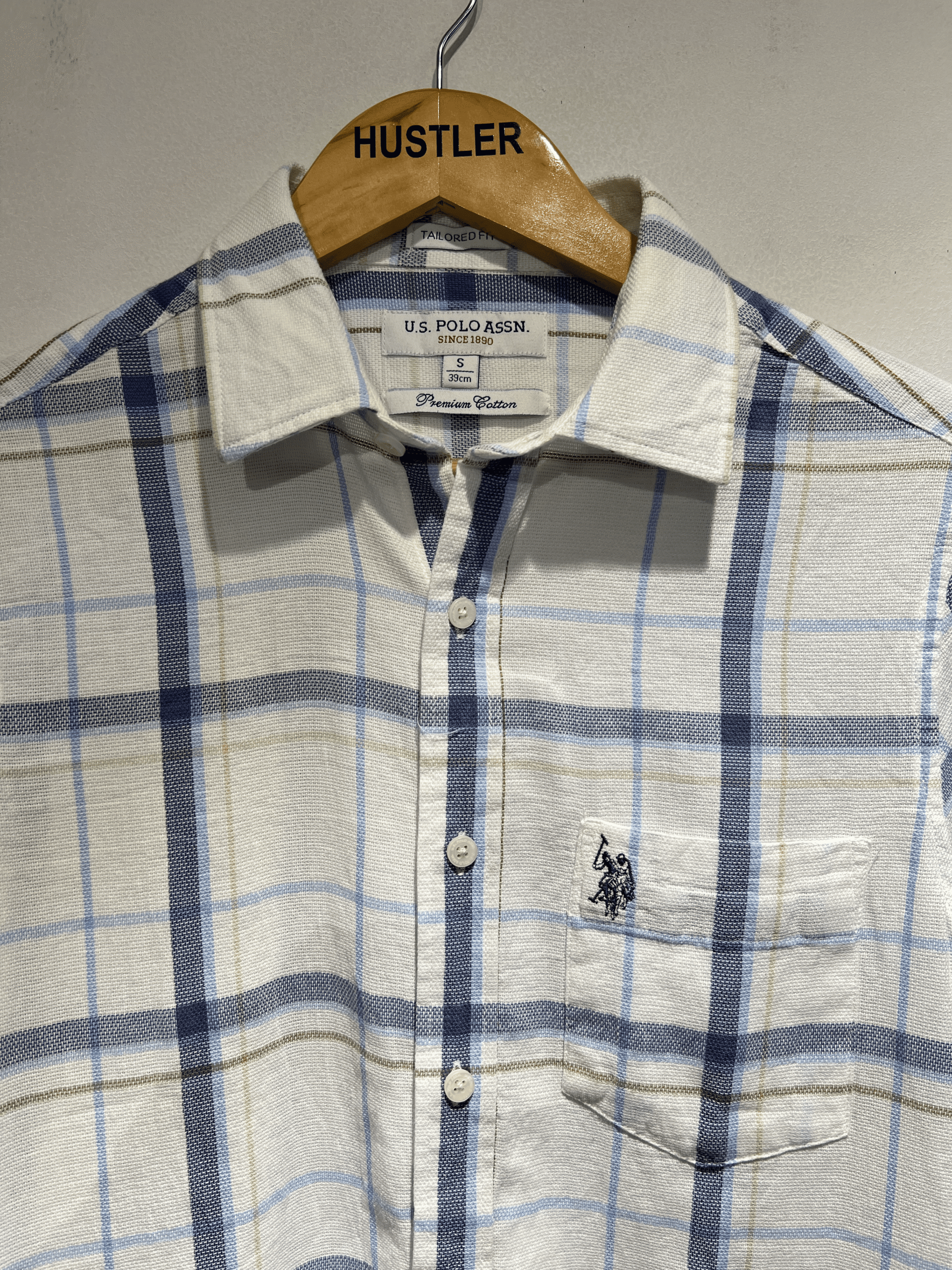 US Polo | Checks shirt | Blue