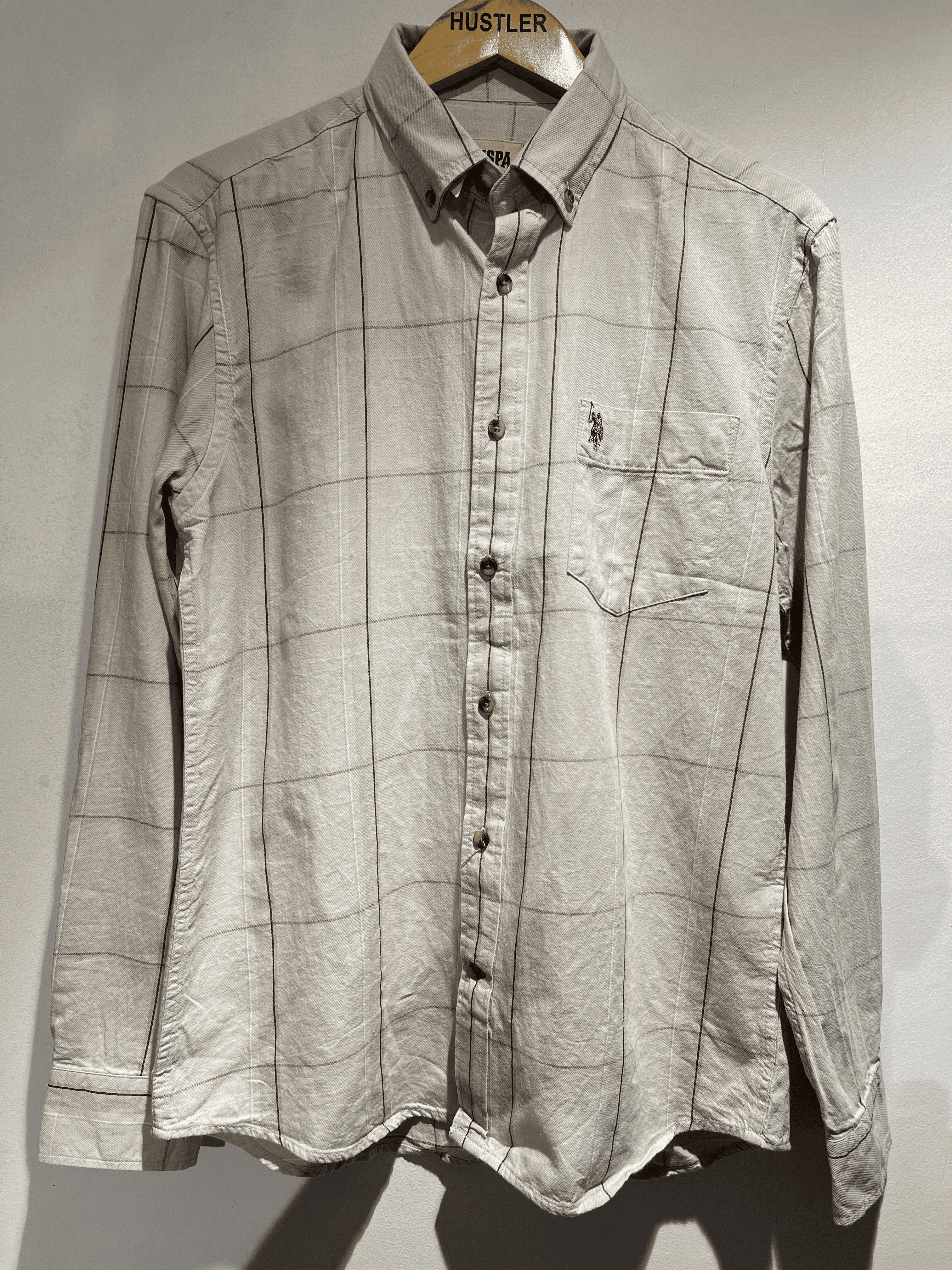 US Polo | Checks shirt| Brown