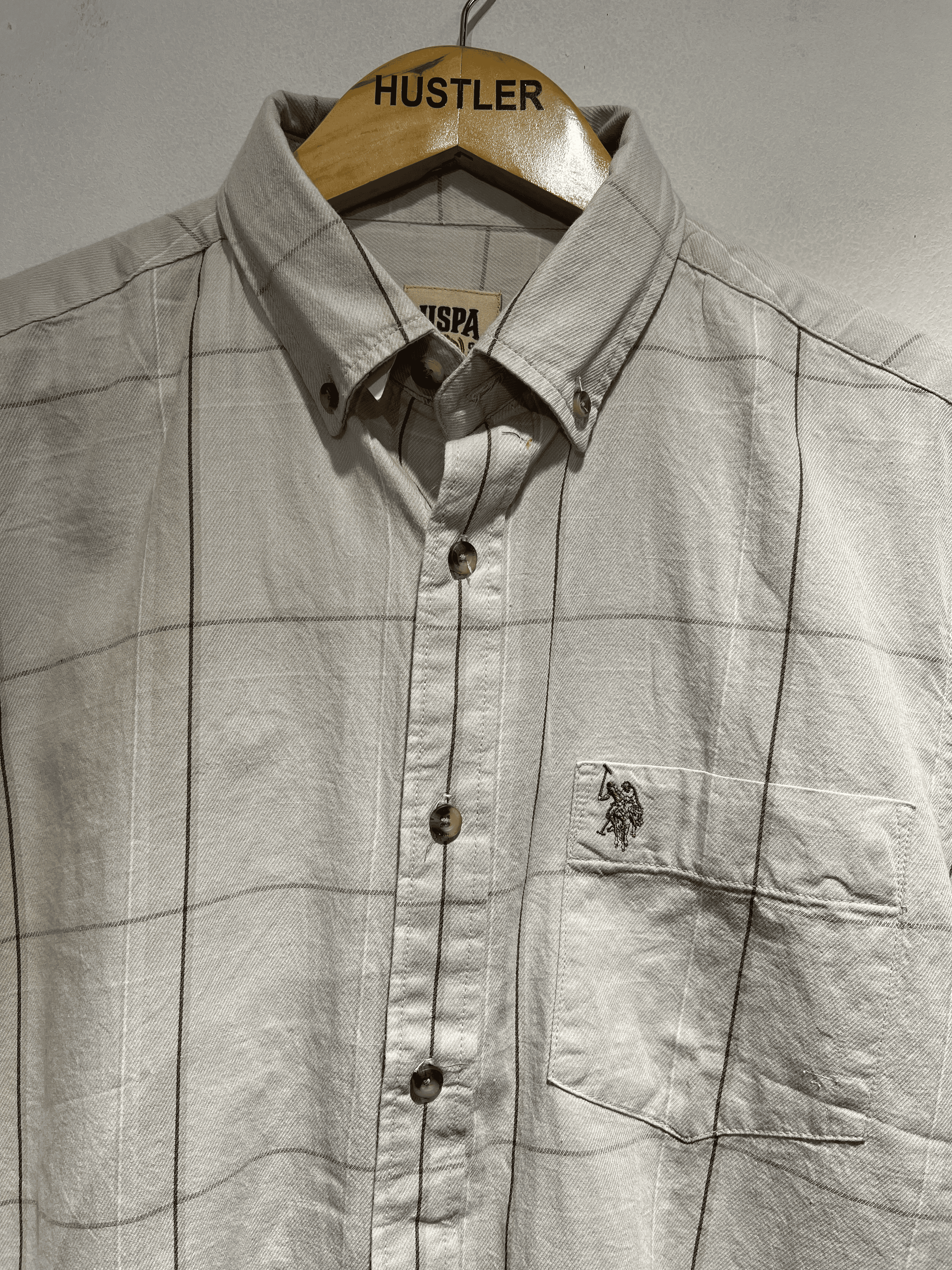 US Polo | Checks shirt| Brown