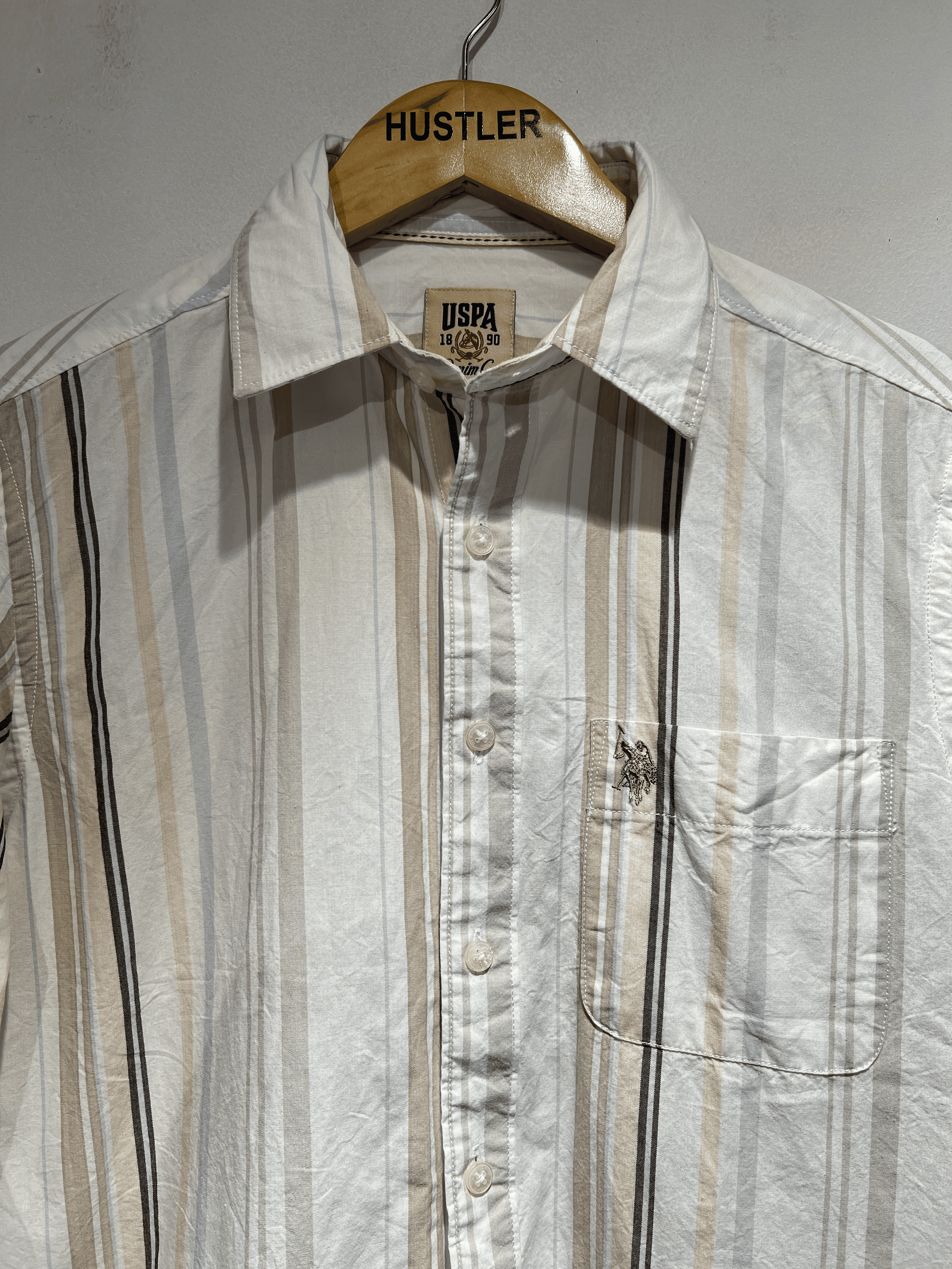US Polo | Linning shirt | brown