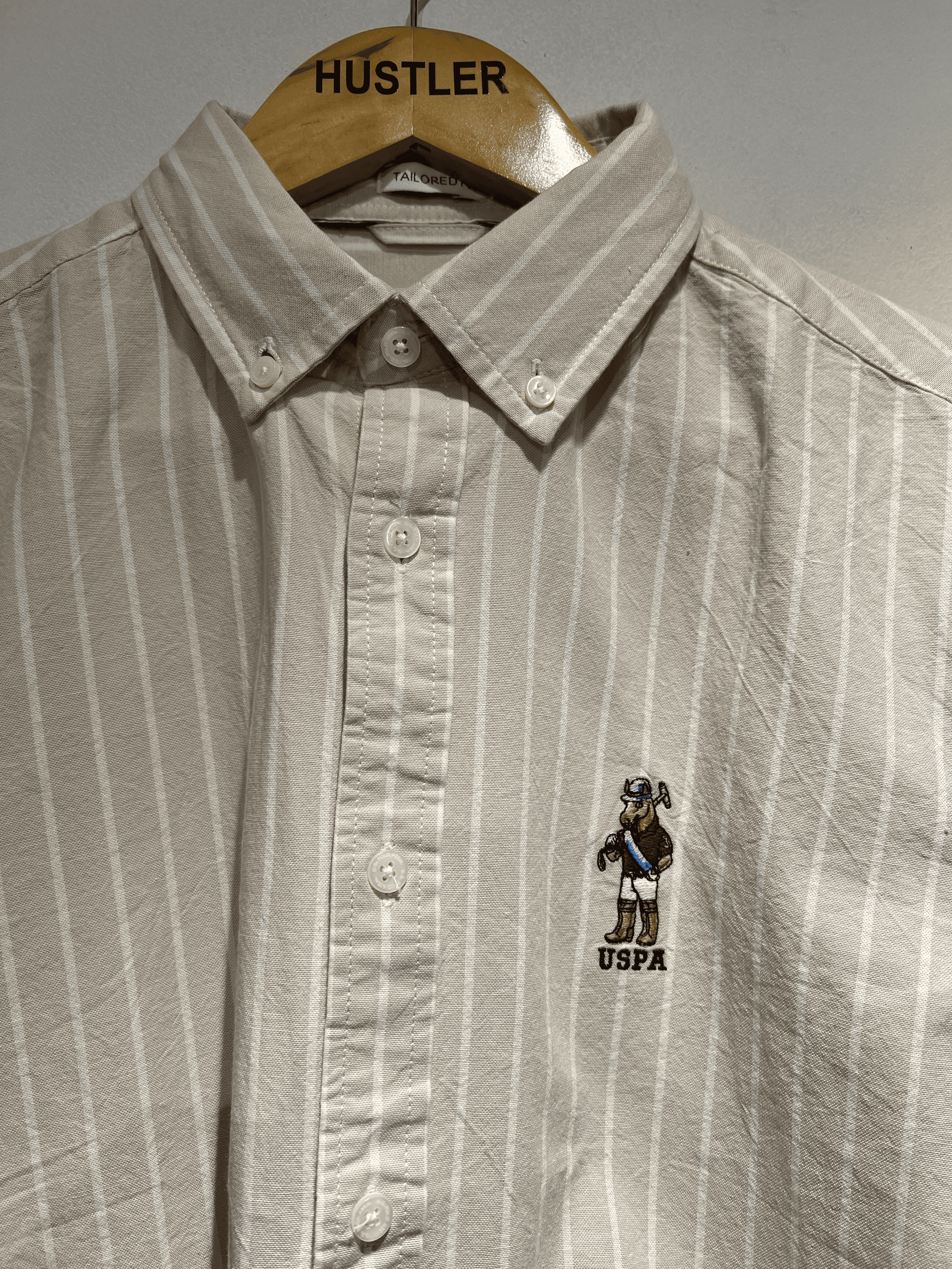 US Polo | Linning shirt | biege
