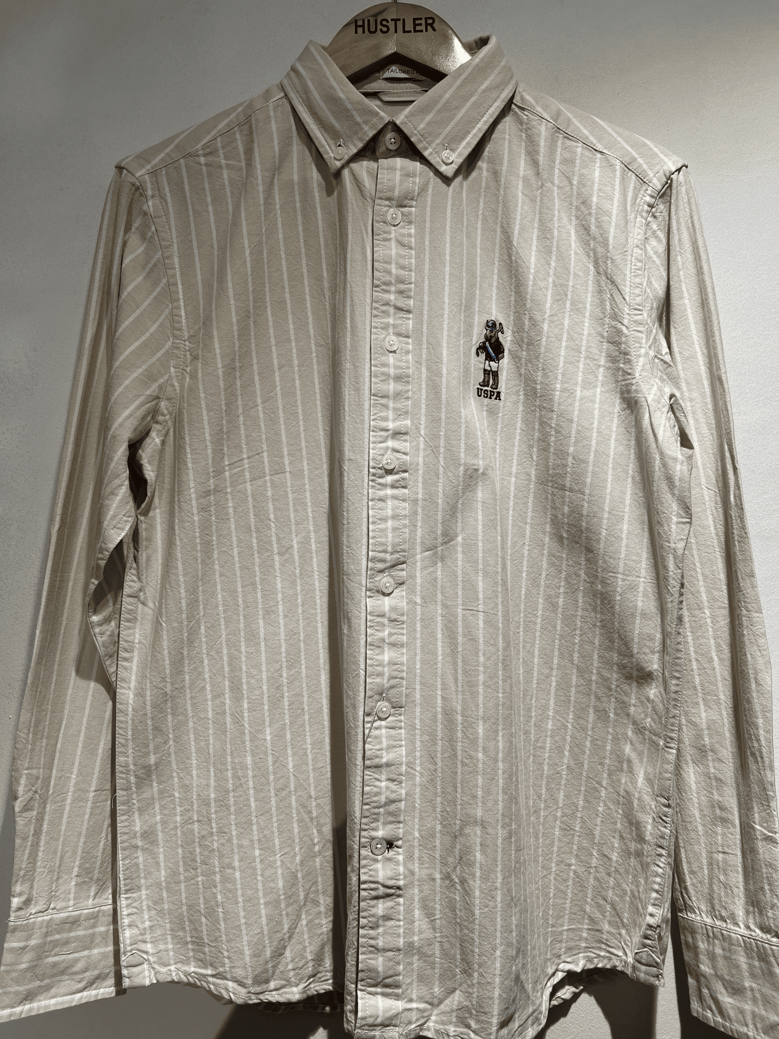US Polo | Linning shirt | biege