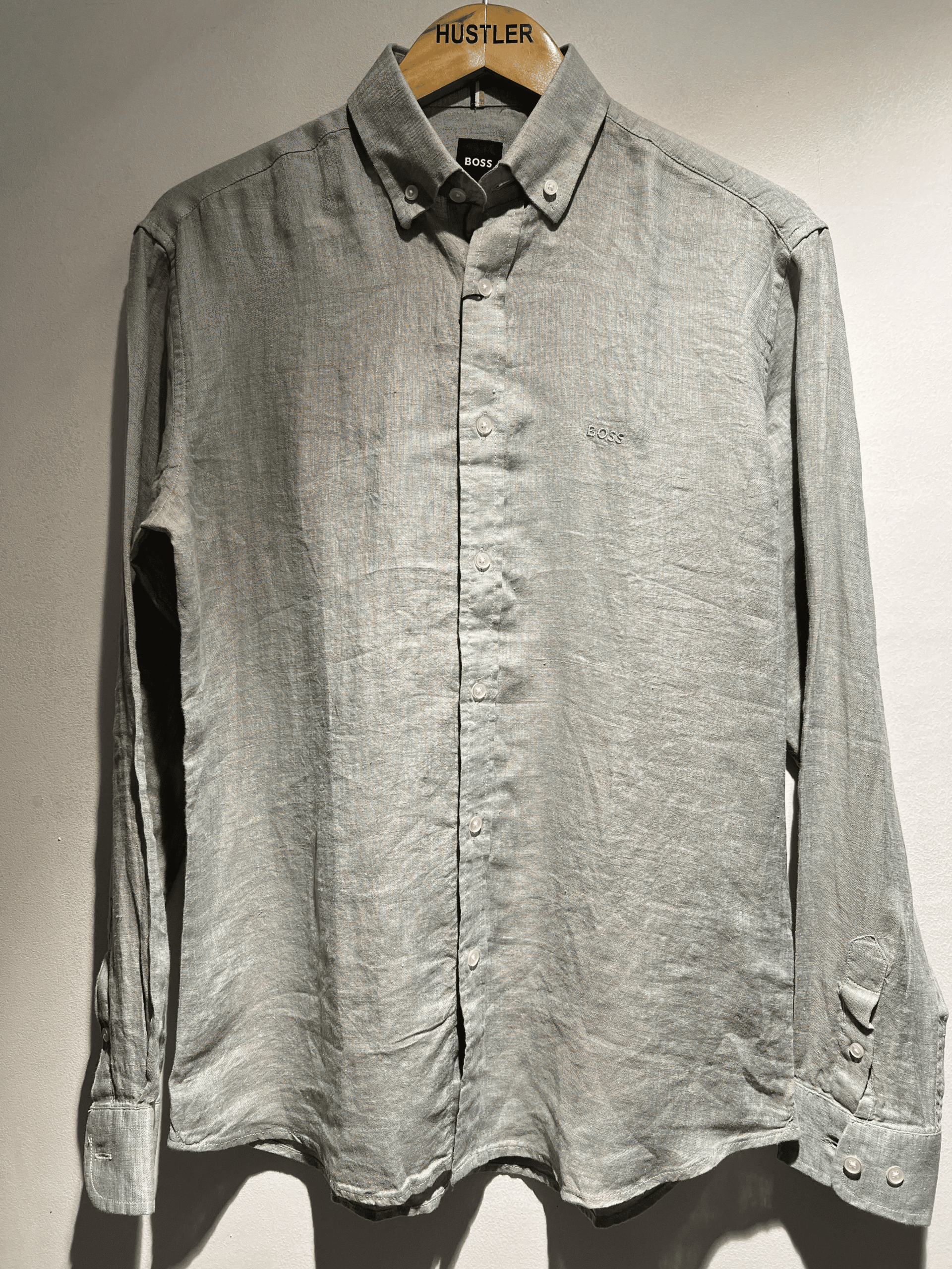 Boss | Pure linen shirts | Blue