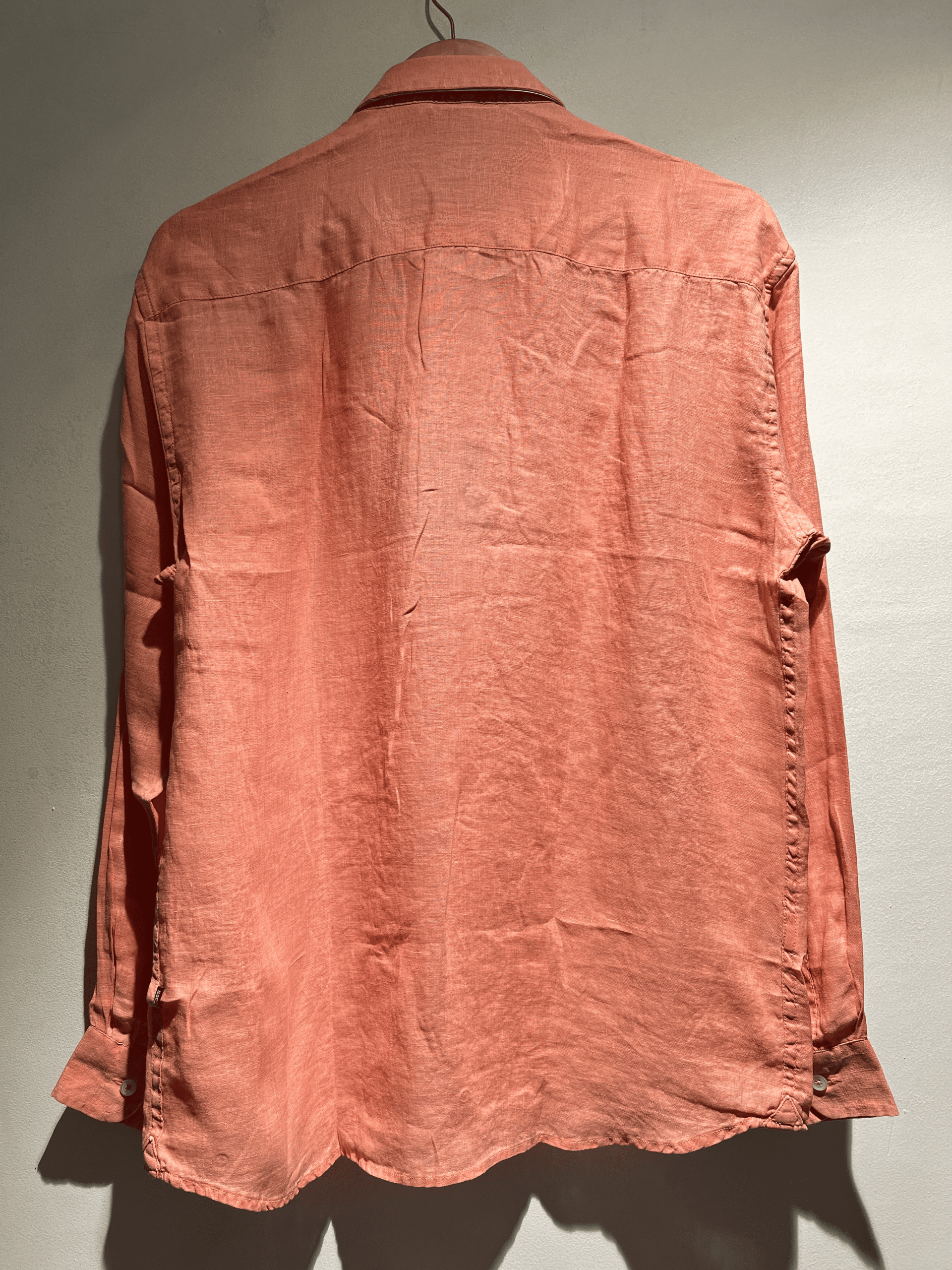 Boss | Pure Linen shirt | Peach