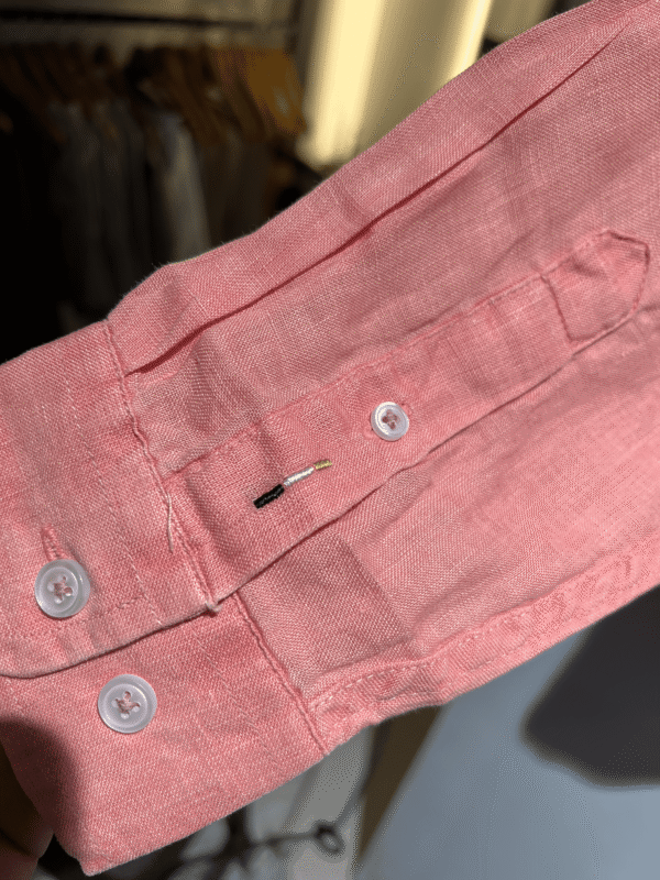 Boss | Pure Linen shirt | Peach