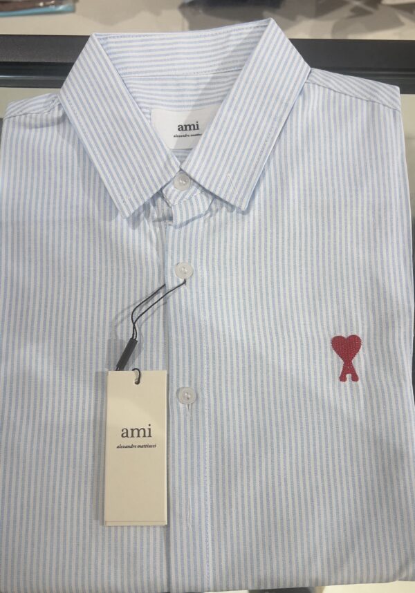 Ami paris shirt | linning | blue