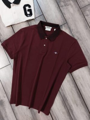 Gant | Polo t-shirt | Maroon