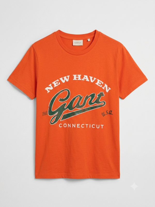 Gant | t-shirt | Orange