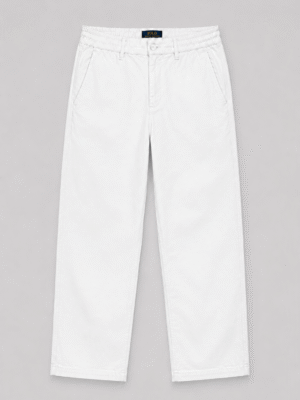 Ralph Lauren | Cotton linen pant | White