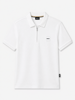 Boss | Imp polo t-shirt | White