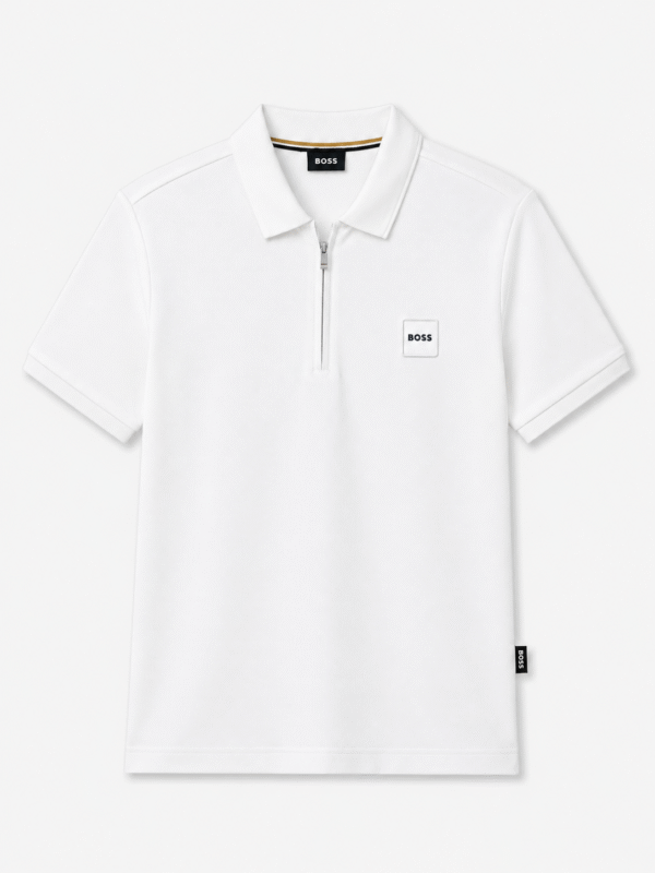 Boss | Imp polo t-shirt | White